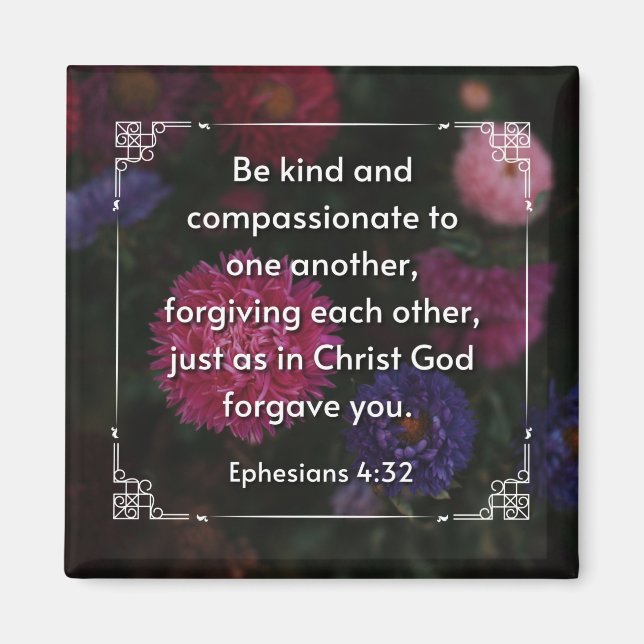 Efesios 4:32 imán (Frente)