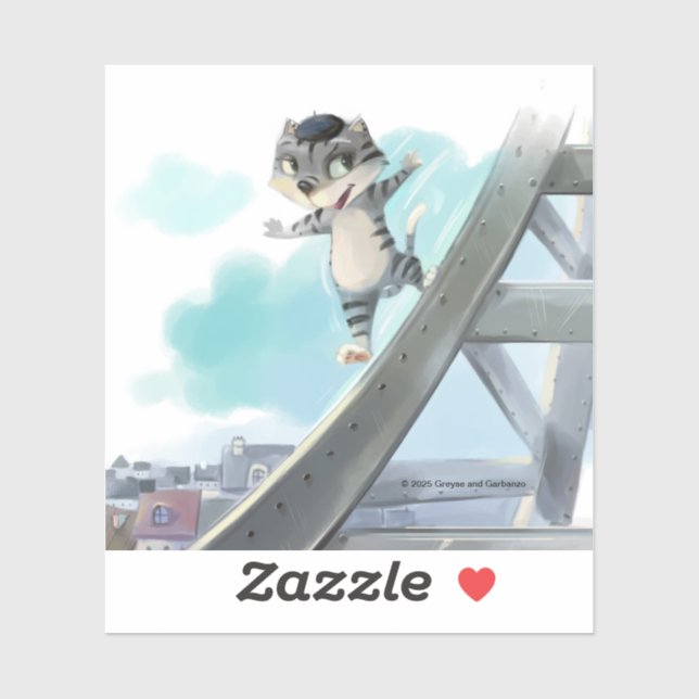 Effel Tower Vinyl Pegatina - (Diversos tamaños) (Hoja)