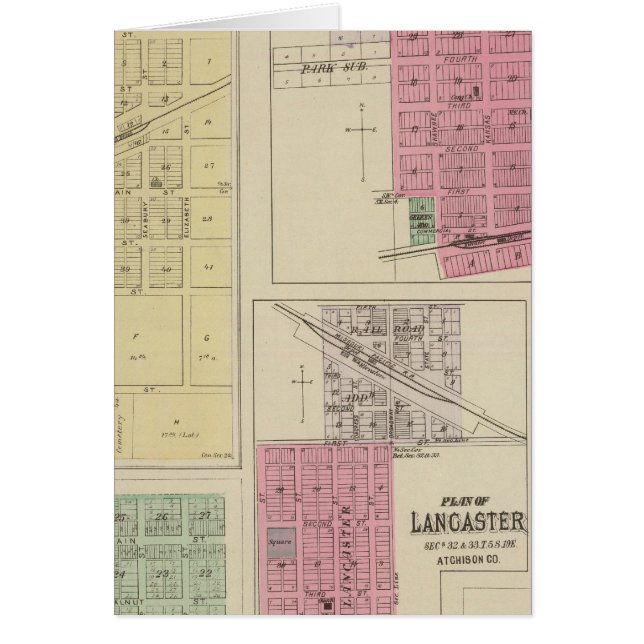 Effingham, Muscotah, Lancaster, Kansas (Frente)