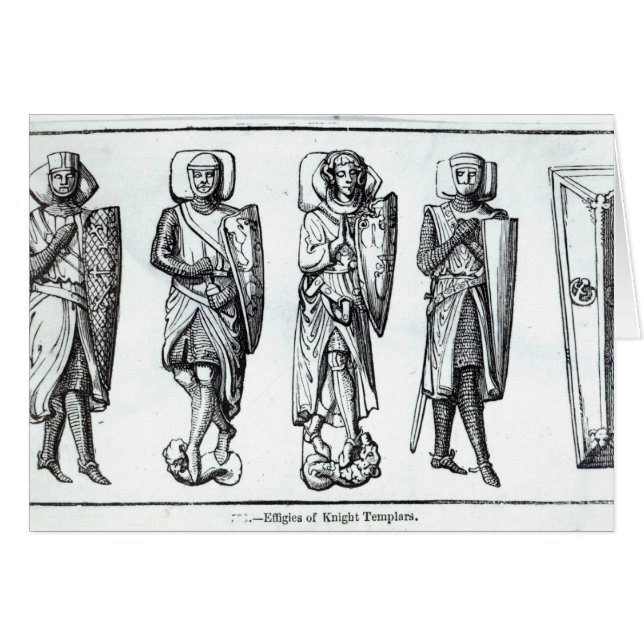 Efigies de los caballeros Templars (Anverso (Horizontal))