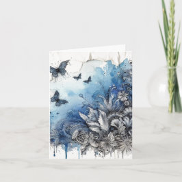 Efímeras Acuarelas Antiguas en Blanco