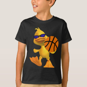 Eggbert la camiseta fresca del baloncesto de los