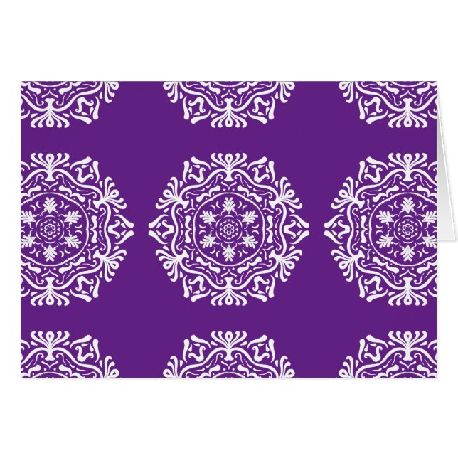 Eggplant Mandala (Anverso (Horizontal))