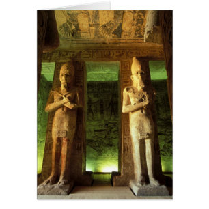 Egipto, Abu Simbel, Estatua de Ramsés II,