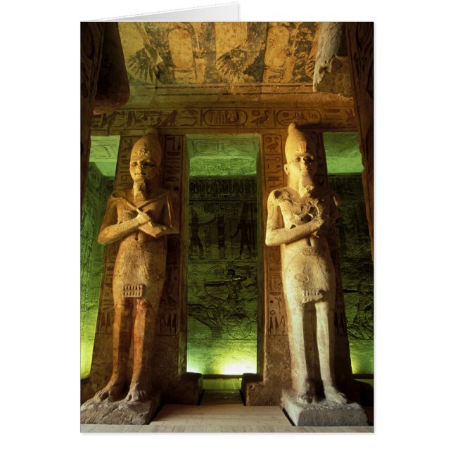 Egipto, Abu Simbel, Estatua de Ramsés II, (Frente)
