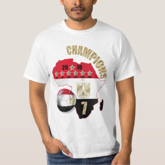 Egipto África 2010 defiende la camiseta del valor