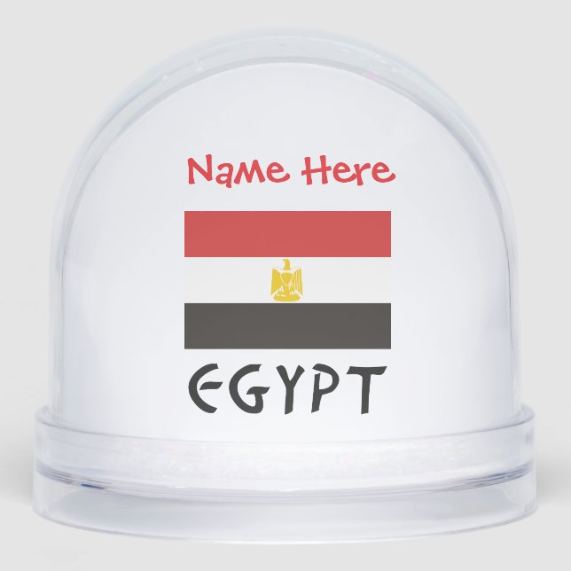 Egipto Bandera egipcia roja personalizada (Anverso)