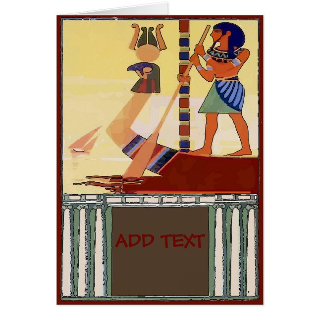 Egipto, barco del Nilo (Frente)