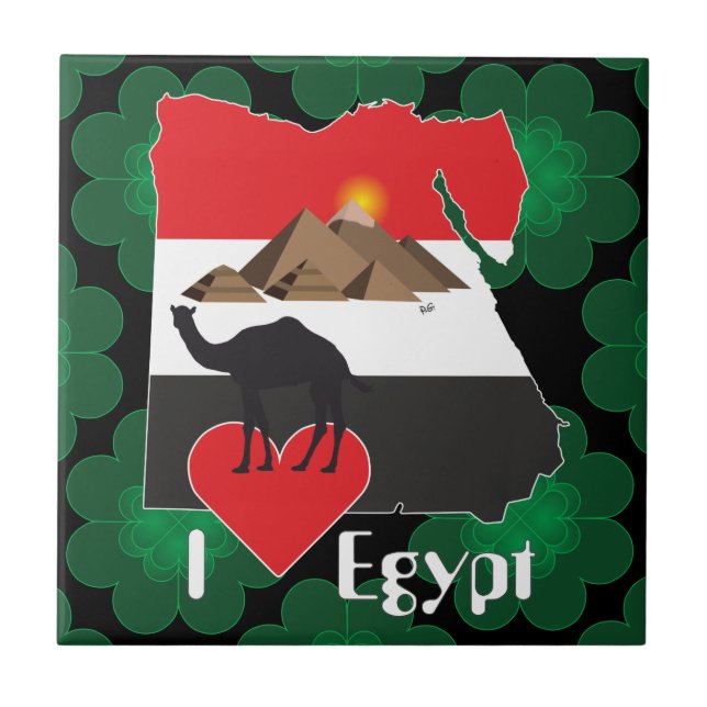 Egipto - Egypt baldosa (Frente)