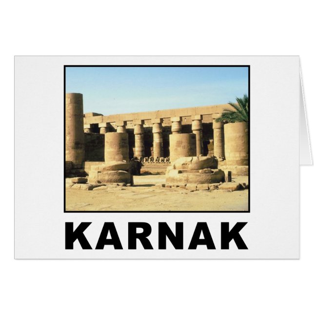 Egipto Karnak (Anverso (Horizontal))