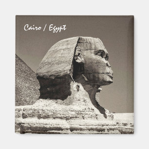 Egipto y Esfinge, Pirámides, antiguo imán de El Ca