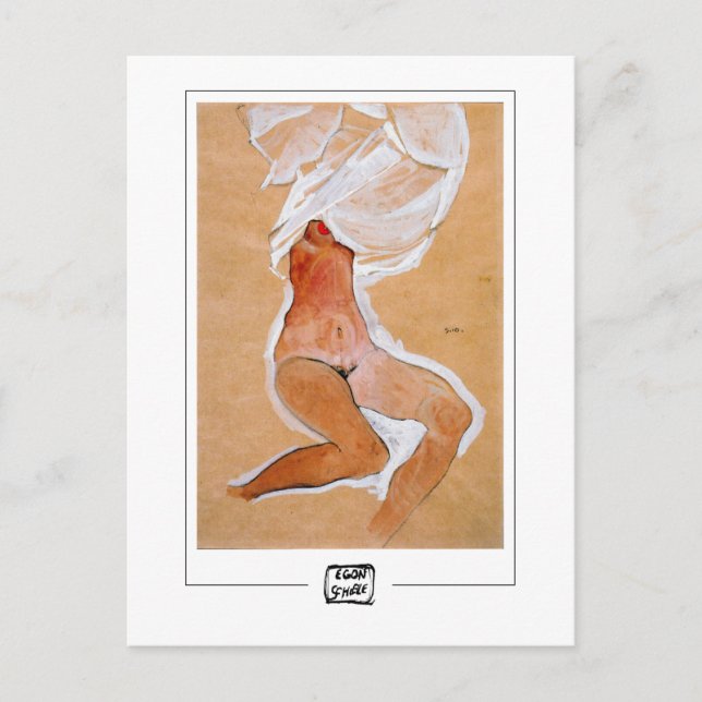 Egon Schiele #14 - Tarjeta postal de arte fino (Anverso)