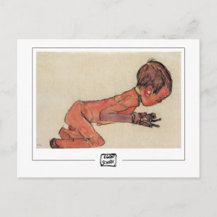 Egon Schiele #269-2 - Tarjeta postal de arte fino