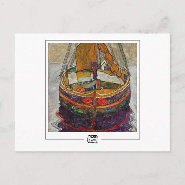 Egon Schiele #318-2 - Postales Bellas Artes (Anverso)