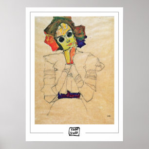 Egon Schiele Zedign Poster de arte #369-2