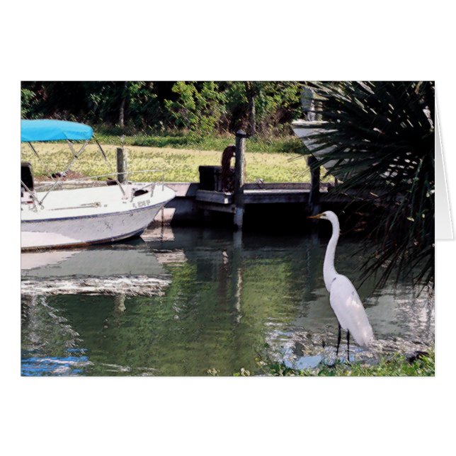 Egret (Anverso (Horizontal))