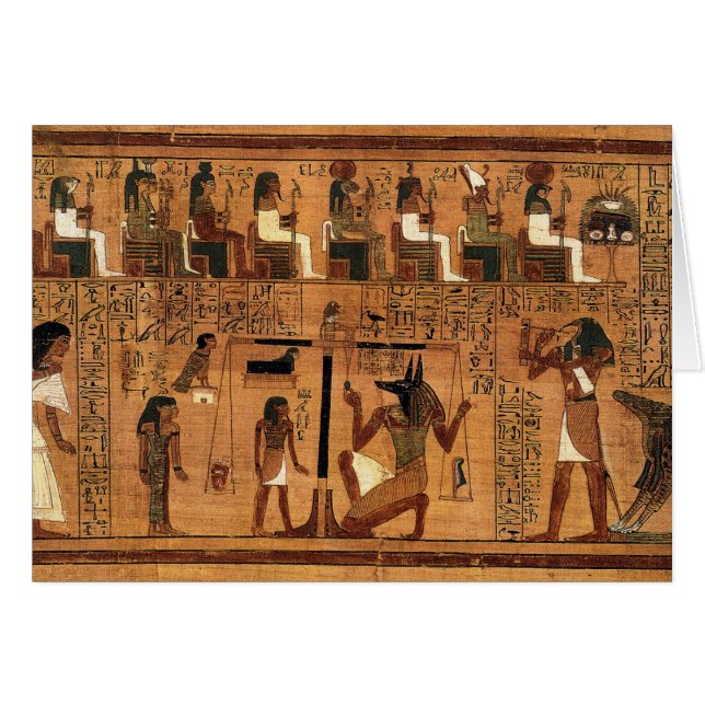 Egyptian books of the dead. (Anverso (Horizontal))