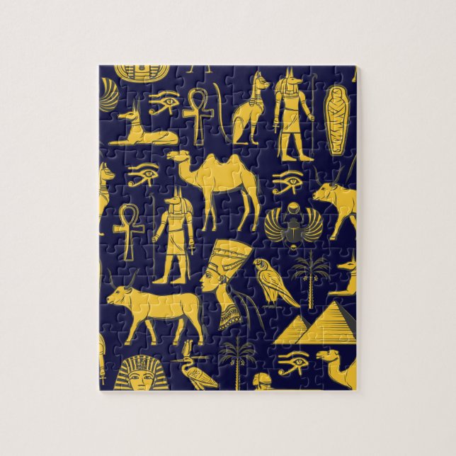 Egyptian Puzzle Masterpiece (Vertical)