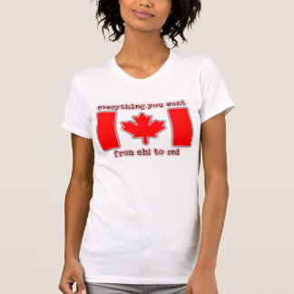 ¡Eh! a Zed Camiseta Canadá Orgullo Canadiense