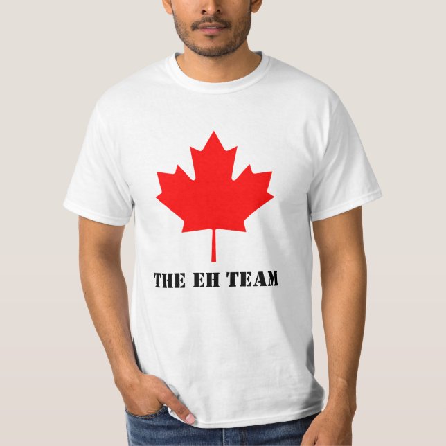 Eh la camisa del canadiense del equipo (Anverso)