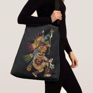 Ehecatl Tote de arte maya o bolsa de cadáveres