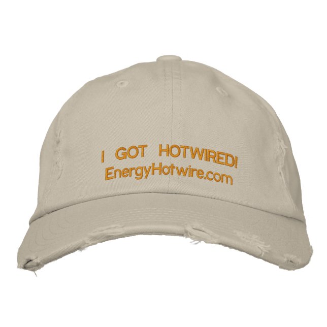 EHW gorra Hotwired con problemas (Anverso)