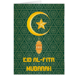 Eid al Fitr Mubarak Ramadan Kareem Estrella de la 