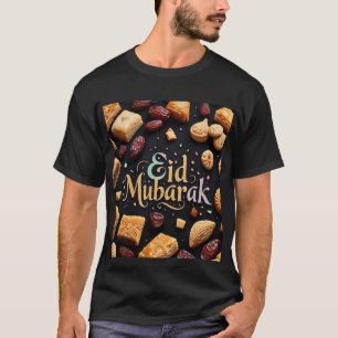 Eid Mubarak Dulce Deliciosos Camiseta para hombres