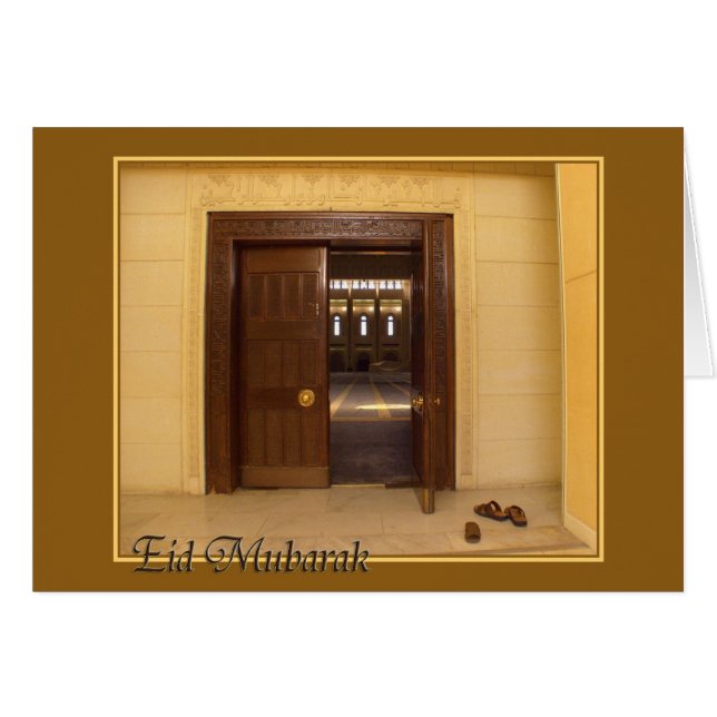 Eid mubarak - Ramadan Kareem (Anverso (Horizontal))