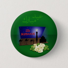 Eid Mubarak Saludo 3D - Botón