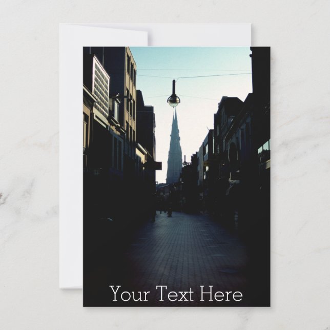 Eindhoven street & Catharinakerk, Países Bajos car (Anverso)