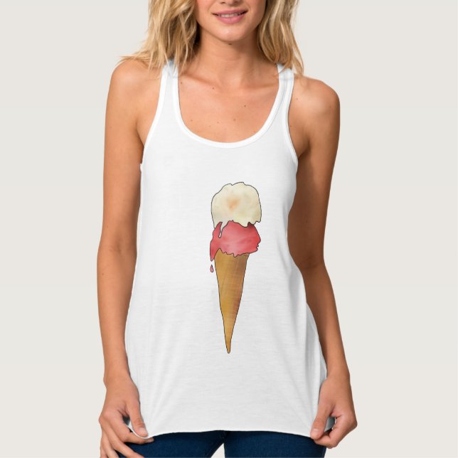 Eiswaffel Tank Top (Anverso)