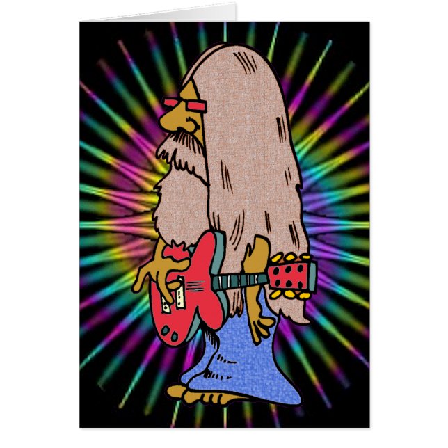 Eje de balancín de pelo largo del Hippie (Frente)