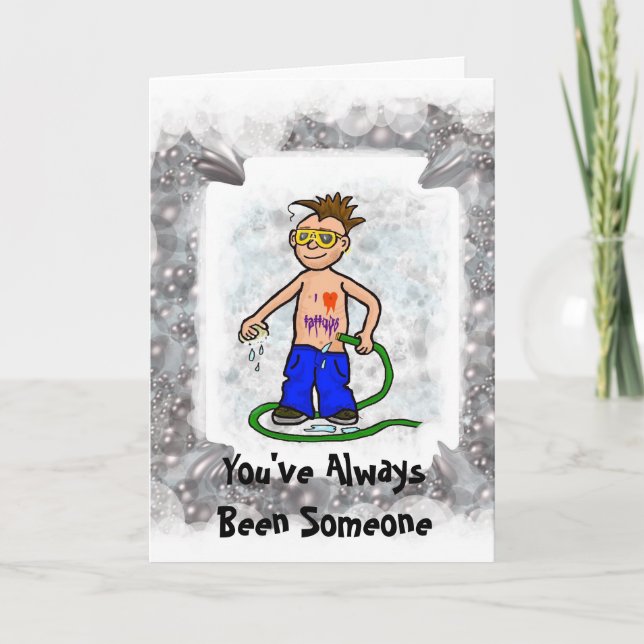 Eje de balancín que se lava de tarjeta de (Anverso)