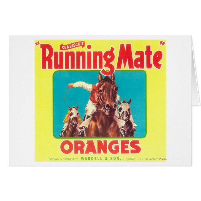 Ejecución de LabelLindsay de Naranja de mate, CA (Anverso (Horizontal))