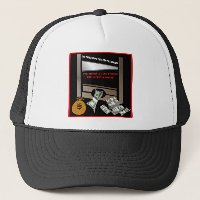 Ejecución del gorra americano del dólar (Anverso)