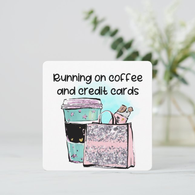 Ejecución en Café y Tarjetas de Crédito (Anverso de pie)