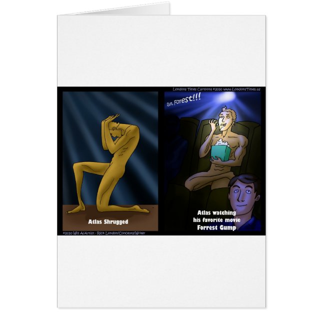 Ejecutar, Atlas Ejecutar Divertidos Regalos Tees M (Frente)