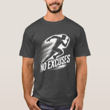 Ejecutar con determinación - Sin camisetas de exce