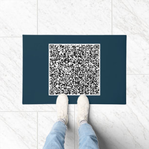Ejemplo de Alfombra de Código QR de Diseño Propio