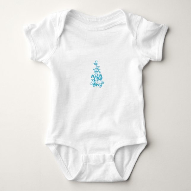 Ejemplo de Baby Jersey Bodysuit (Anverso)