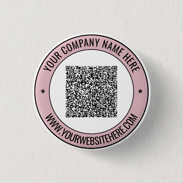 Ejemplo de botón promocional de código QR para neg (Anverso)
