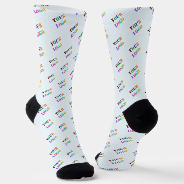 Ejemplo de calcetines con logotipo comercial perso (Angular)