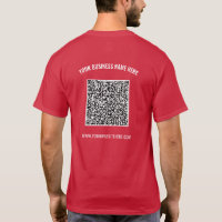 Ejemplo de camiseta comercial comercial de texto d