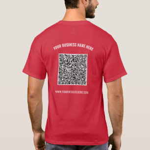 Ejemplo de camiseta comercial comercial de texto d