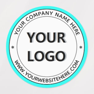 Ejemplo de Etiquetas con Logotipo y Texto de su Em