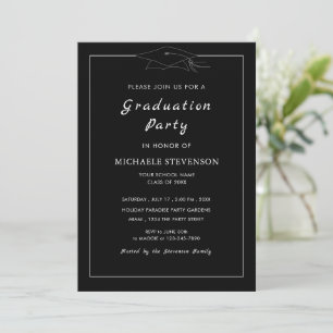 Ejemplo de invitación a graduación de diseño propi