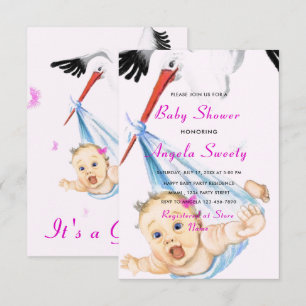Ejemplo de Invitación de almacenamiento con Baby S