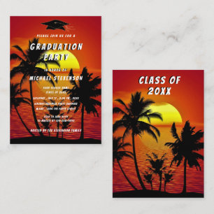 Ejemplo de Invitación de Graduación para Puesta de