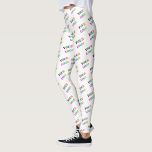 Ejemplo de leggings promocionales de negocio con l